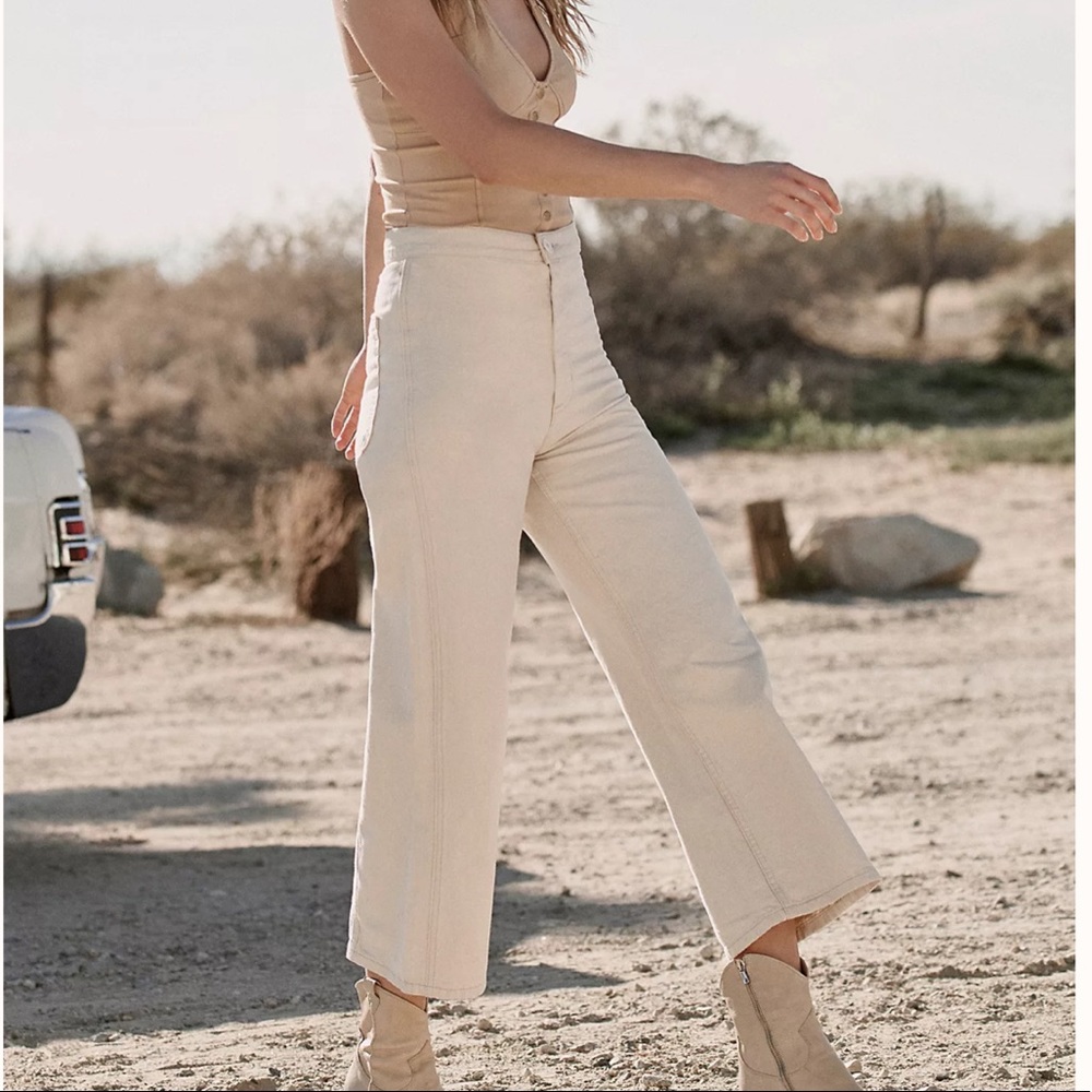 Levi’s Wellthread hemp ribcage wide leg jeans